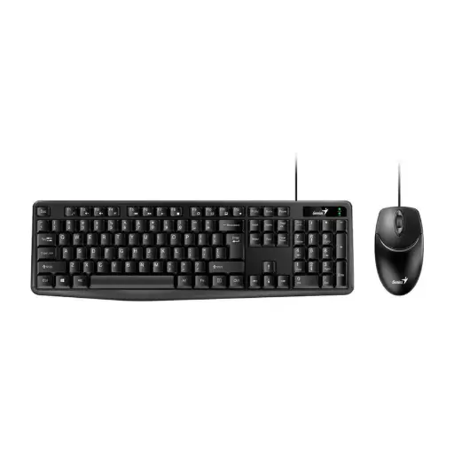 [31330006402] Teclado y mouse usb Genius KM-170 multimedia 