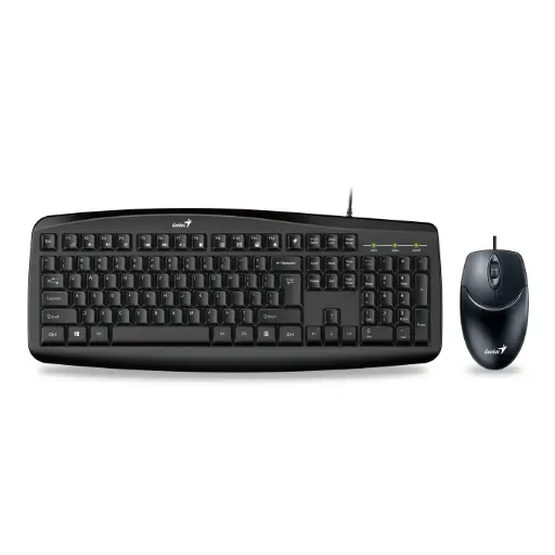[31330034001] Teclado y mouse USB Genius KM-200 Multimedia