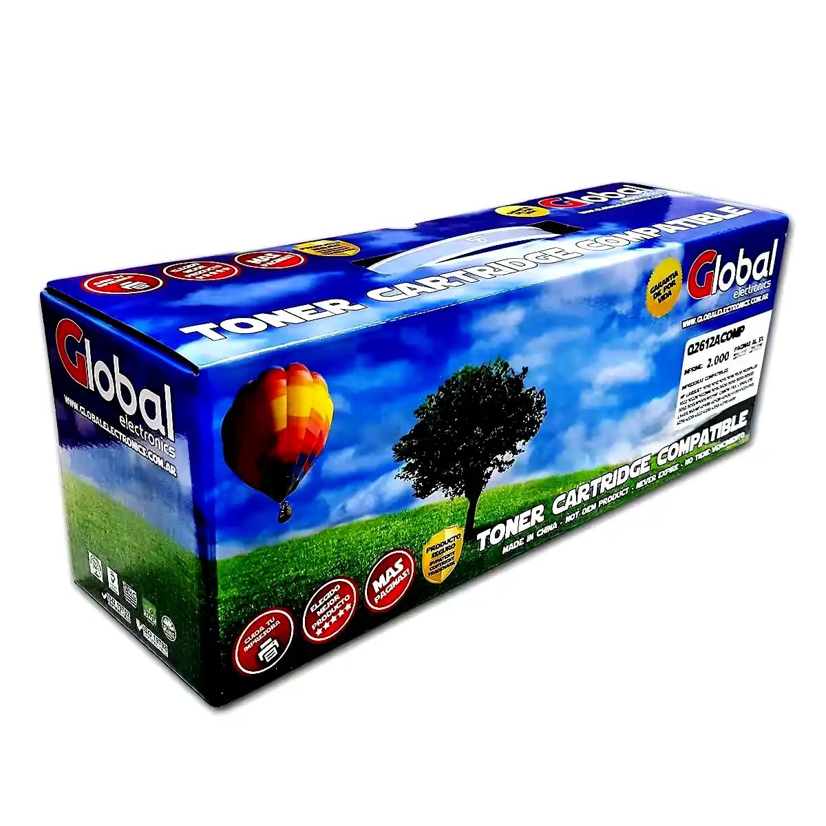 [CF217ACOMP] Toner alternativo Global HP CF217A 1.6k CON CHIP 