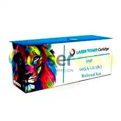 [LA-HP103A] Toner alternativo Laser Gold HP Neverstop HP103A 1000A / 1000W / 1200A / 1200W RELOAD KIT 2.5K CON CHIP 
