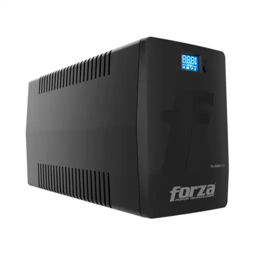 [SL-1502UL-A] Ups + estabilizador Forza Smart 1500VA/900W LCD 45-65Hz 6-IRAM 