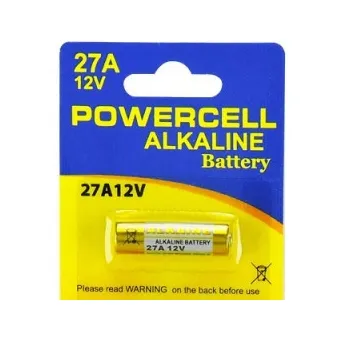 [KBH-27A 12V] Pila alcalina PowerCell 27A 12V x unidad