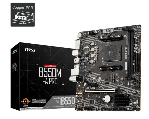[B550M-A PRO] Placa Madre Msi B550M-A PRO AM4