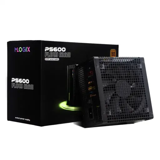 [PS600] Fuente PC M-Logix Flow Max 600W 80 Plus Bronze 45A