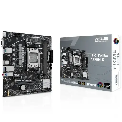 [90MB1F40-M0EAY0] Placa madre Asus Prime A620M-K DDR5 AM5