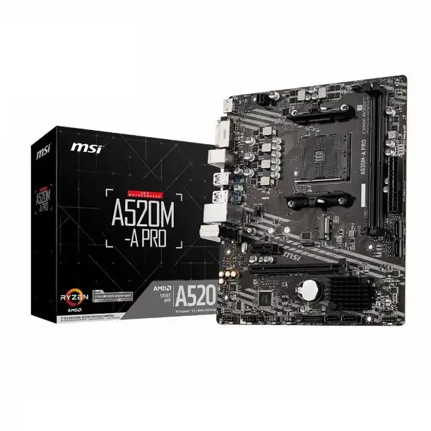 Placa Madre MSI A520M-A PRO AM4
