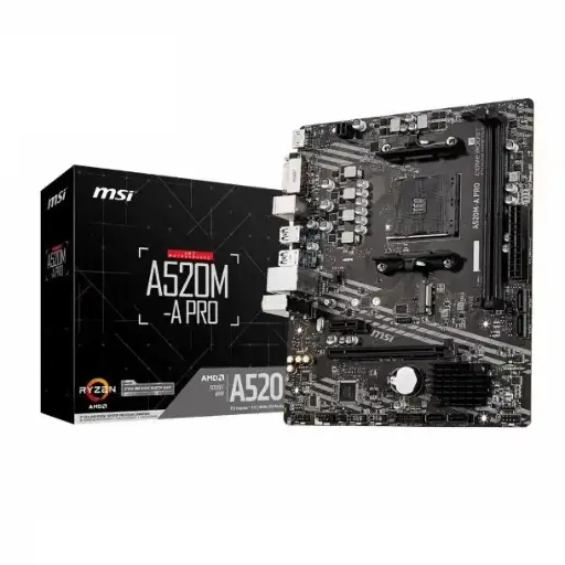 [911-7C96-044] Placa Madre MSI A520M-A PRO AM4