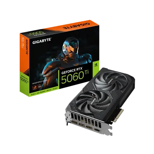 [GV-N506TWF2OC-8GD] Placa de video Gigabyte RTX 5060 Ti Windforce OC 8GB GDDR7