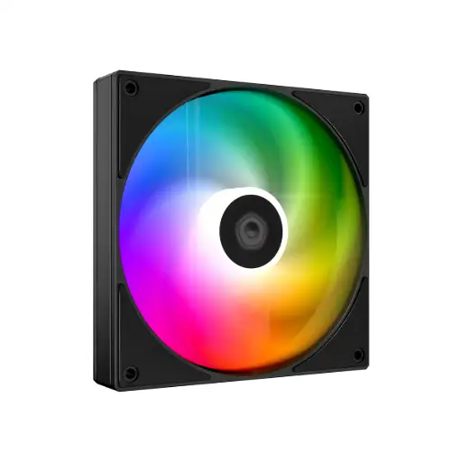 [AS-120-ARGB-K] Cooler gabinete ID-Cooling 120x120mm ARGB AS 120 negro