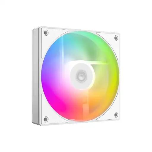 [AS-120-ARGB-W] Cooler gabinete ID-Cooling 120x120mm ARGB AS 120 blanco