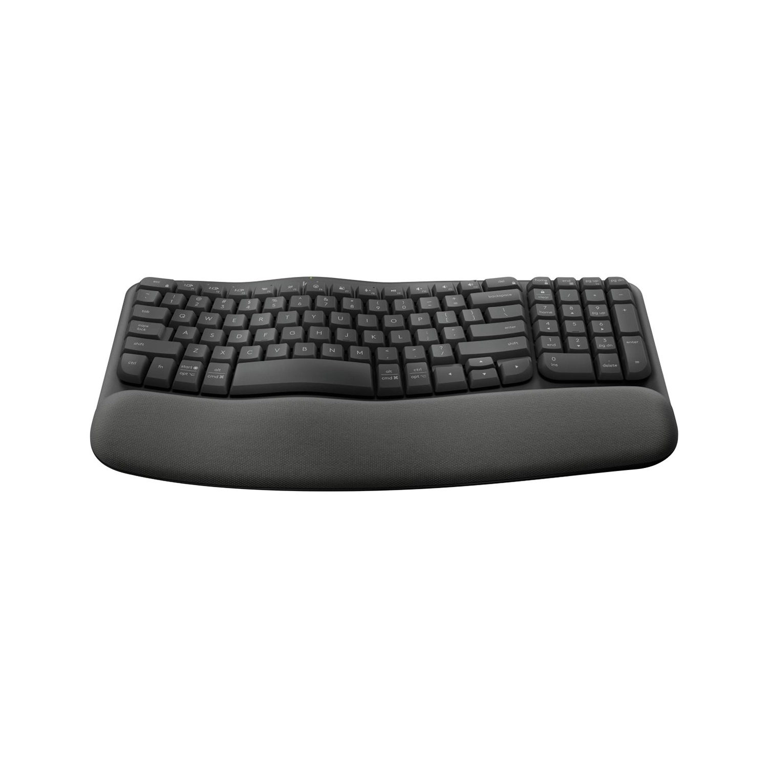 [920-012278] Teclado Inalámbrico Logitech Wave Ergonómico Negro