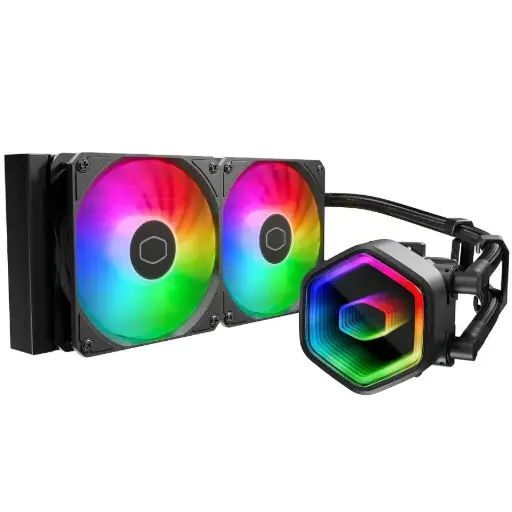 [MLW-D24M-A18PA-R1] Water Cooler 240MM Cooler Master Masterliquid 240 Core II ARGB