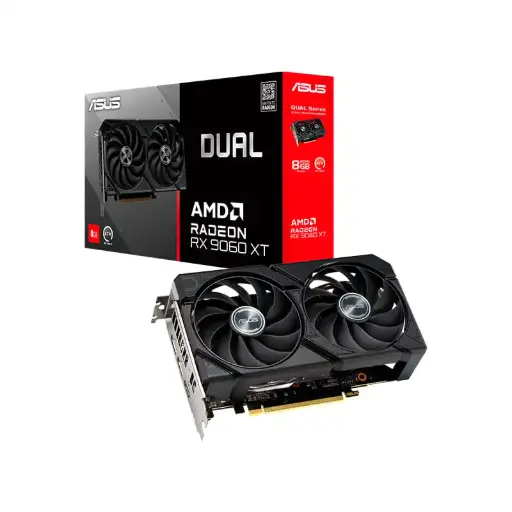 [90YV0MI1-M0AA00] Placa de video Asus RX 9060XT Dual 8GB GDDR6