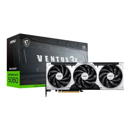 [912-V537-035] Placa de video MSI RTX 5060 Ventus 3X 8GB GDDR7