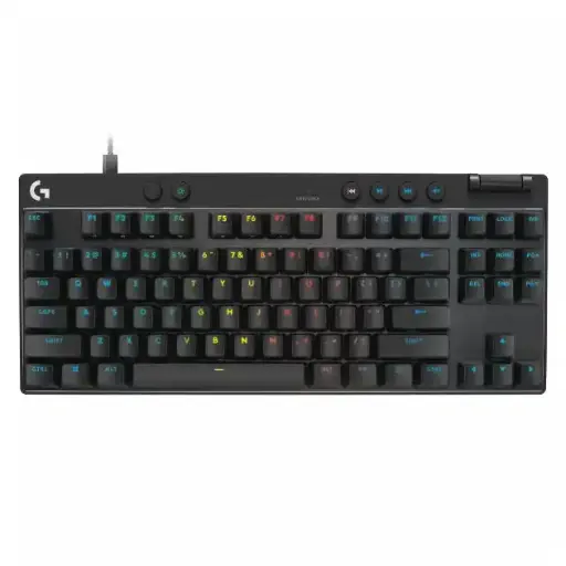[920-013131] Teclado Logitech Pro X TKL Rapid RGB Eng