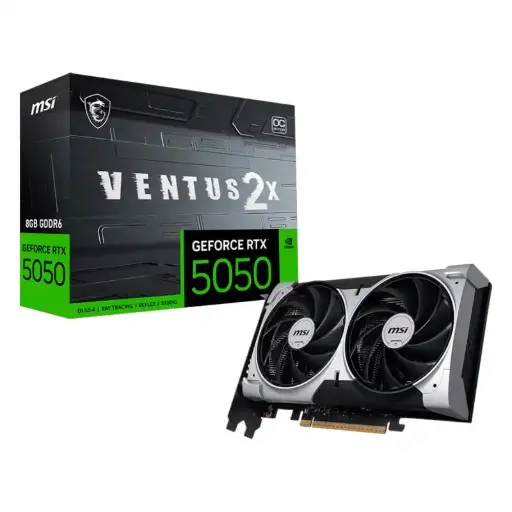 [912-V538-020] Placa de video MSI RTX 5050 Ventus 2X OC 8GB