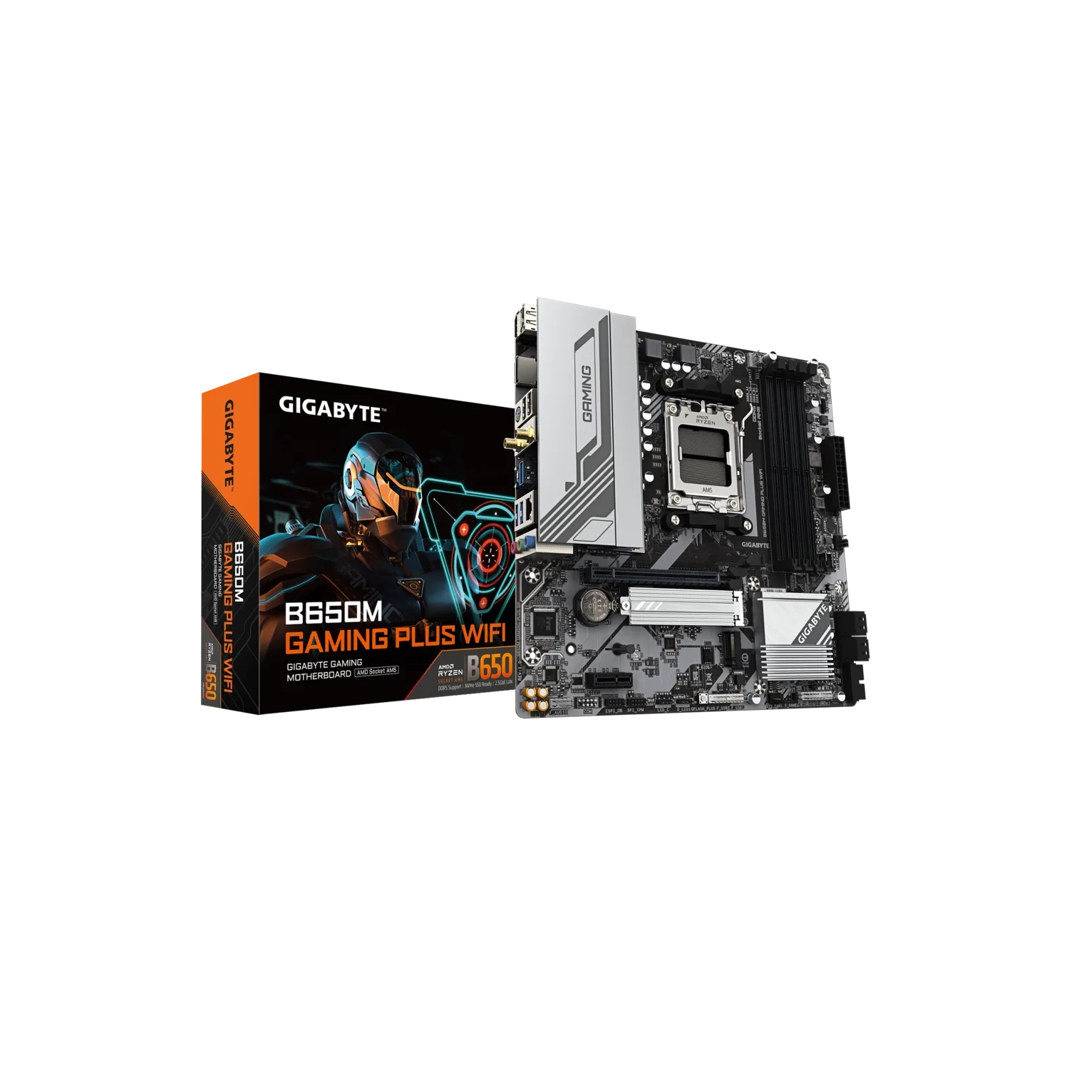 [B650M GAMING PLUS WIFI] Placa Madre Gigabyte B650M Gaming Plus Wifi AM5 DDR5