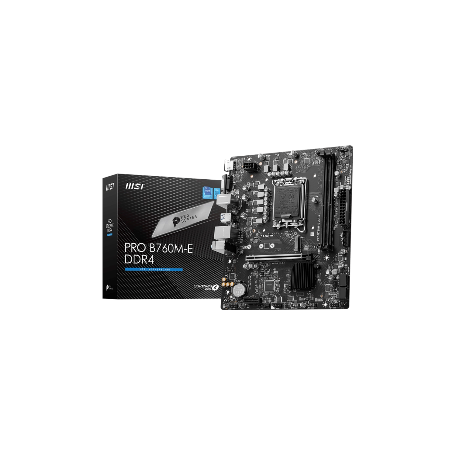 [PRO B760M-E DDR4] Placa Madre MSI Pro B760M-E s1700 DDR4