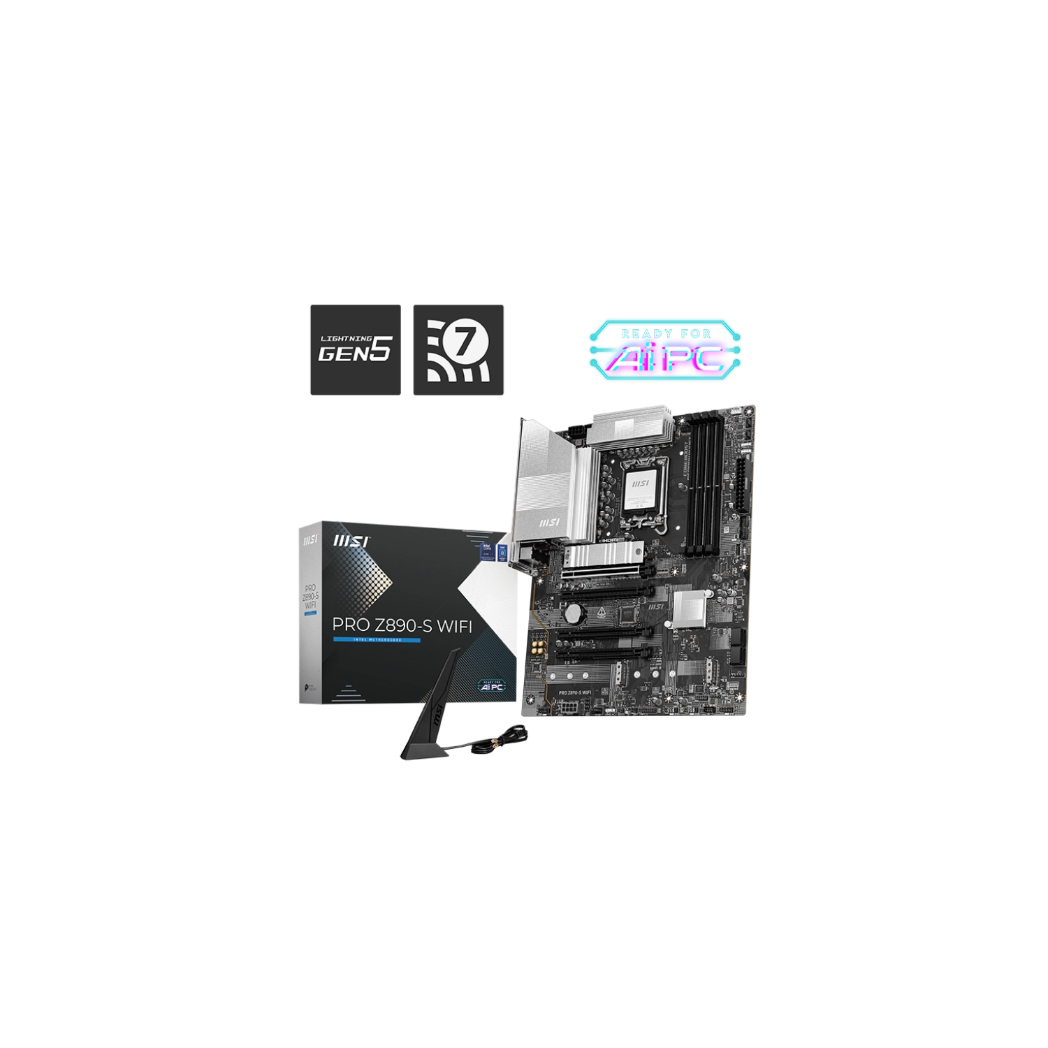 [PRO Z890-S WIFI] Placa Madre MSI Pro Z890-S Wifi s1851 DDR5