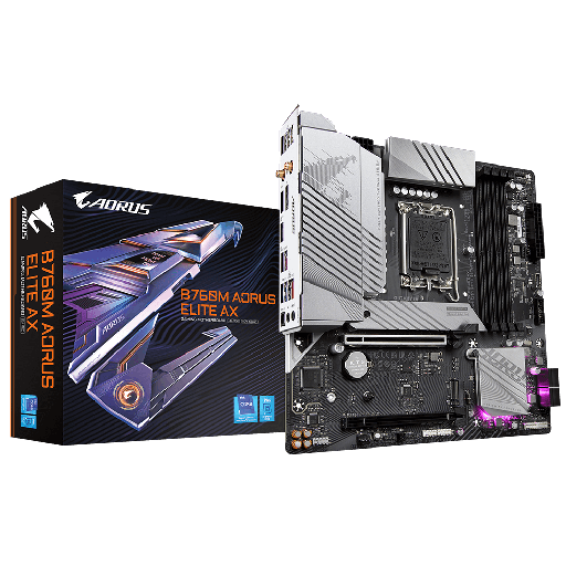 [B760M AORUS ELITE AX] Placa Madre Gigabyte B760M Aorus Elite AX s1700 DDR5