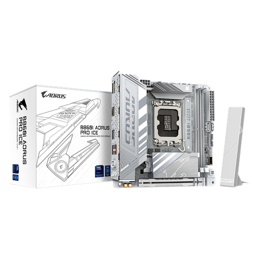 [B860I AORUS PRO ICE] Placa Madre Gigabyte B860I Aorus Pro Ice s1851 DDR5