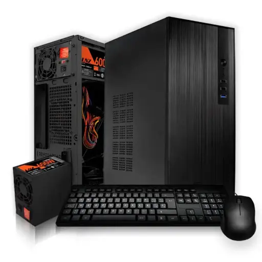 [TM40] Gabinete Sentey TM40  c/fuente 600W kit periféricos