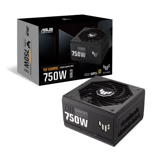 [90YE00S3-BTAA00] Fuente pc Asus TUF Gaming 750W 80 Plus Gold PCIe 5.0 ATX 3.1 Modular