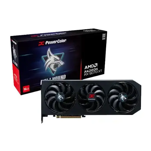 [RX9070XT 16G-L/OC] Placa de video Powercolor Hellhound RX 9070 XT 16GB GDDR6