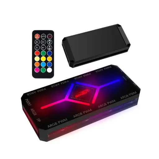 [GS-1000] Controlador Rgb Digital Addressable 5v 3 pines con control remoto