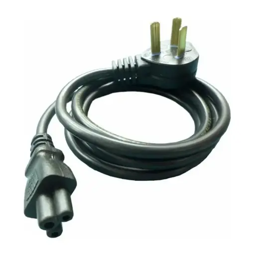 [PC-UL-CR] Cable energía power 220v tipo trébol 1.5mts 180w Int.co
