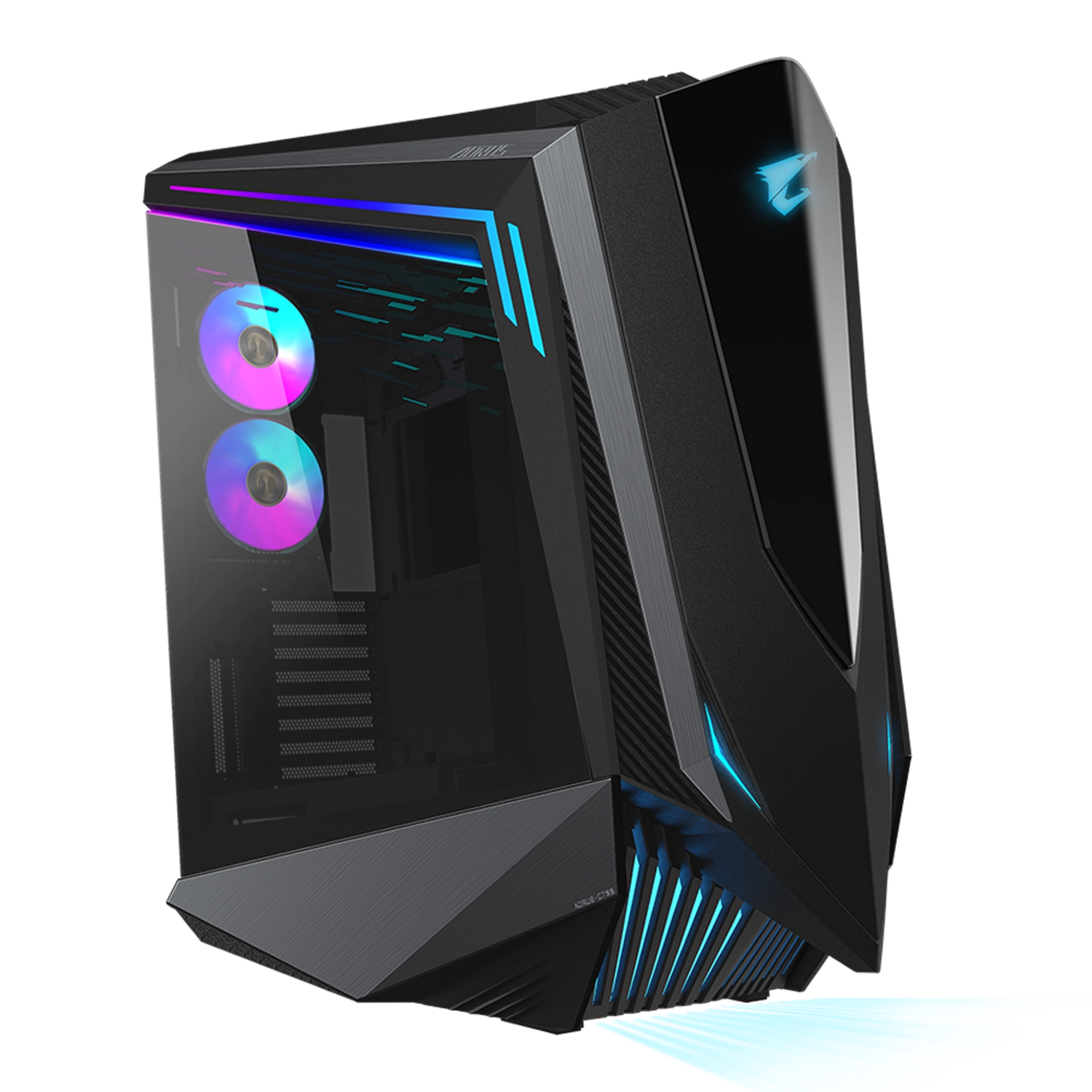 [AC700G] Gabinete Gigabyte Aorus C700 GLASS Negro Full Tower ARGB s/fuente