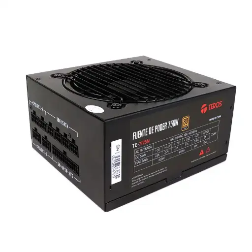 [TE-7175W] Fuente Pc Teros TE-7175 750w 80 Plus Gold ATX Modular