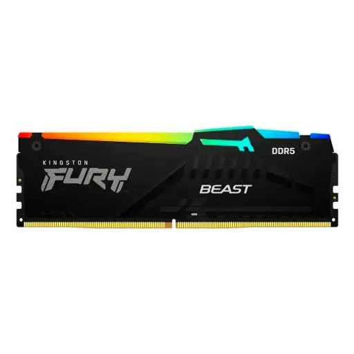 [KF560C36BBEA-32] Memoria Pc Kingston 32GB DDR5 6000MHz Fury Beast RGB negra