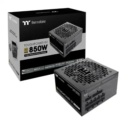 [PS-TPT-0850FNFAGG-3] Fuente pc Thermaltake Toughpower GT 850W 80 Plus Gold ATX