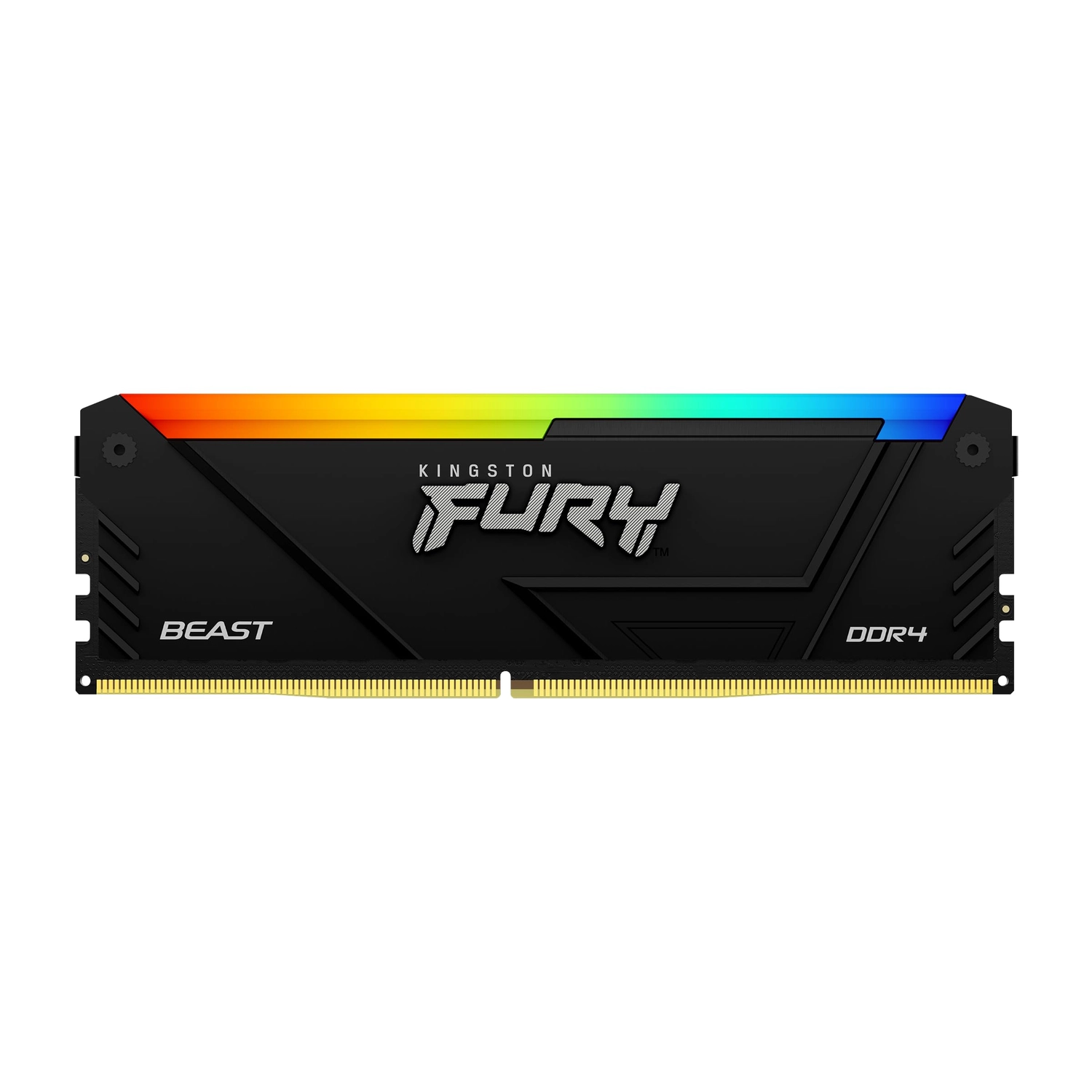 [KF432C16BB12A/16WP] Memoria Ram UDIMM KINGSTON Fury Beast 16GB DDR4 3200 Mhz CL16 1.35V Single Negro RGB