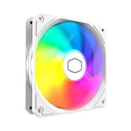 [MFW-B2DW-17NPA] Cooler Gabinete Cooler Master Masterfan MF120 Lite ARGB blanco