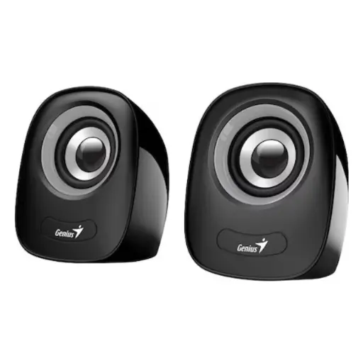 [31730027400] Parlantes Genius 6W USB SP-Q160 Gris c/Control de volumen