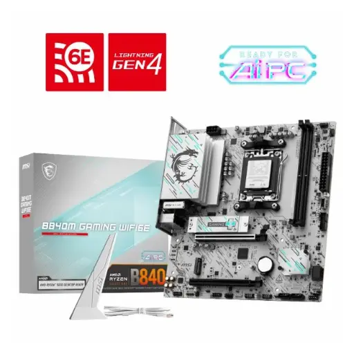 [B840M GAMING WIFI6E] Placa madre MSI B840M Gaming Wifi 6E AM5 DDR5