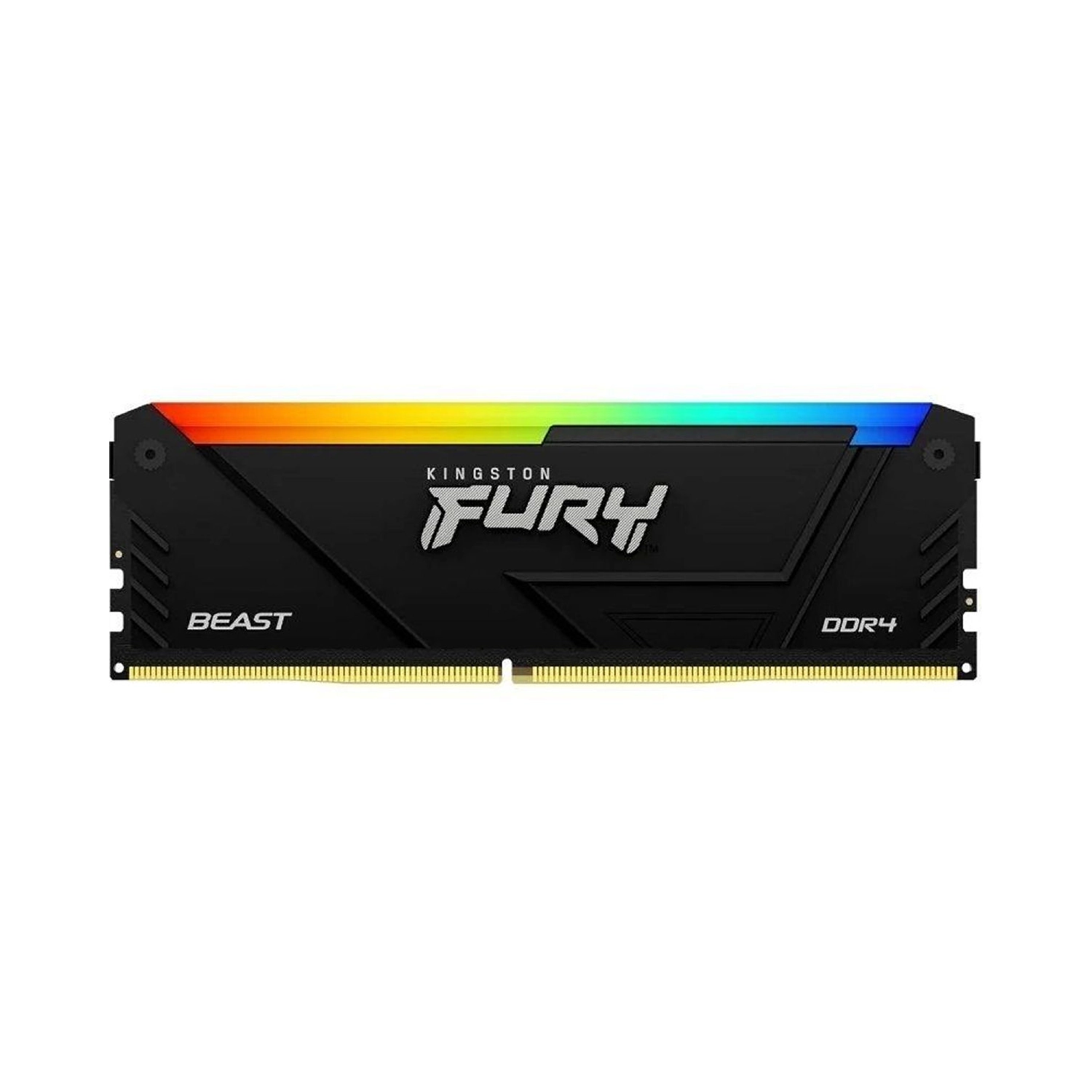 [KF432C16BB2A/8WP] Memoria Pc Kingston Fury Beast 8GB DDR4 3200MHz CL16 RGB Negra