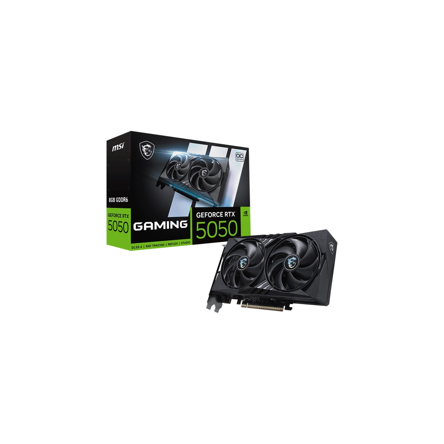 [RTX 5050 8G GAMING OC] Placa de video MSI GeForce RTX 5050 8GB Gaming OC