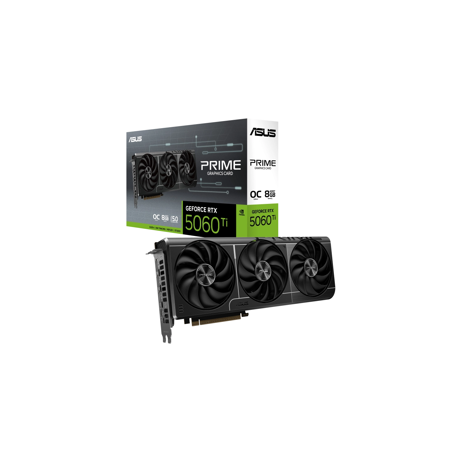 [PRIME-RTX5060TIO8G] Placa de video Asus Prime RTX 5060 Ti O8G 8GB GDDR6