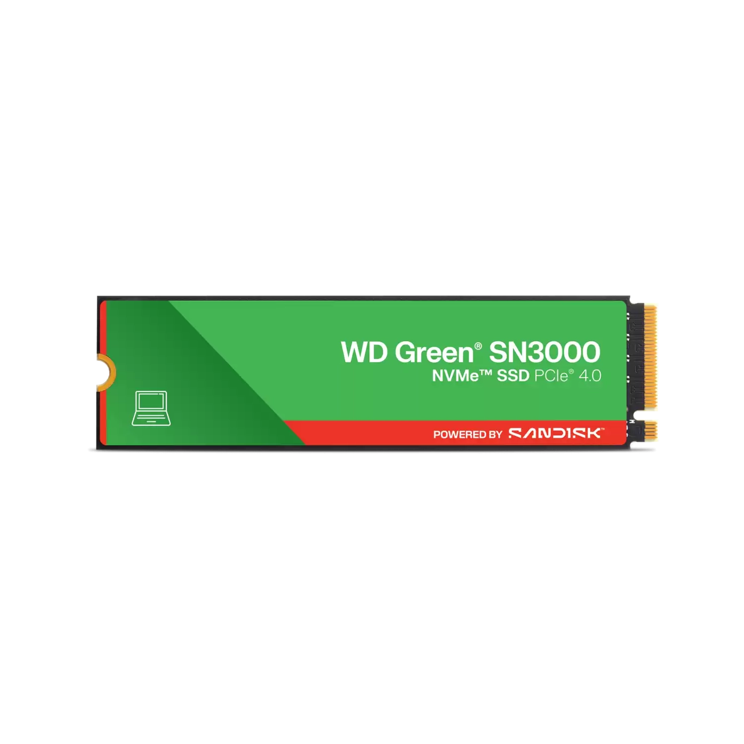 [WDS100T4G0E-00CPS0] Disco SSD M.2 NVMe Western Digital Green 1TB SN3000 PCIe 4.0 5000MB/s