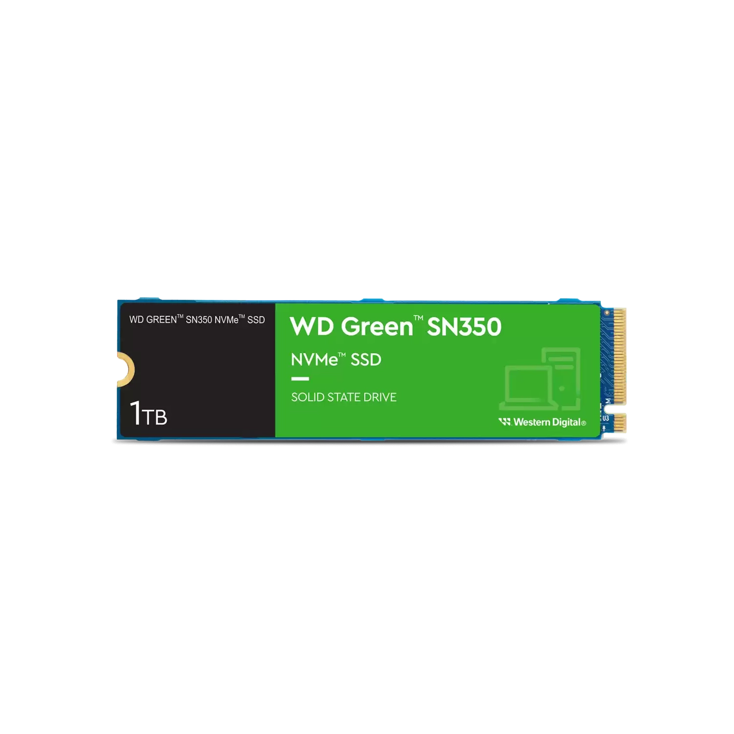 [WDS100T2G0C-00CDH0] Disco SSD M.2 NVMe Western Digital 1T Green SN350 2400MB/S