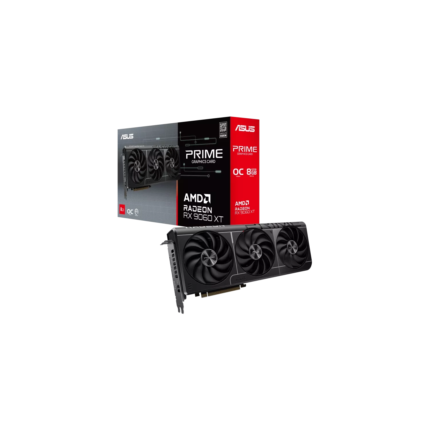 [PRIME-RX9060XT-O8G] Placa de Video ASUS AMD Radeon PRIME RX9060XT O8G