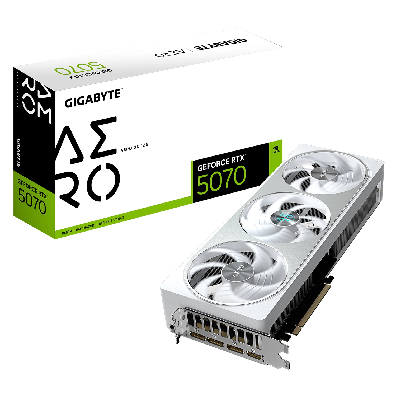 [GV-N5070AERO OC-12GD] Placa de video Gigabyte GeForce RTX 5070 Aero OC 12GB