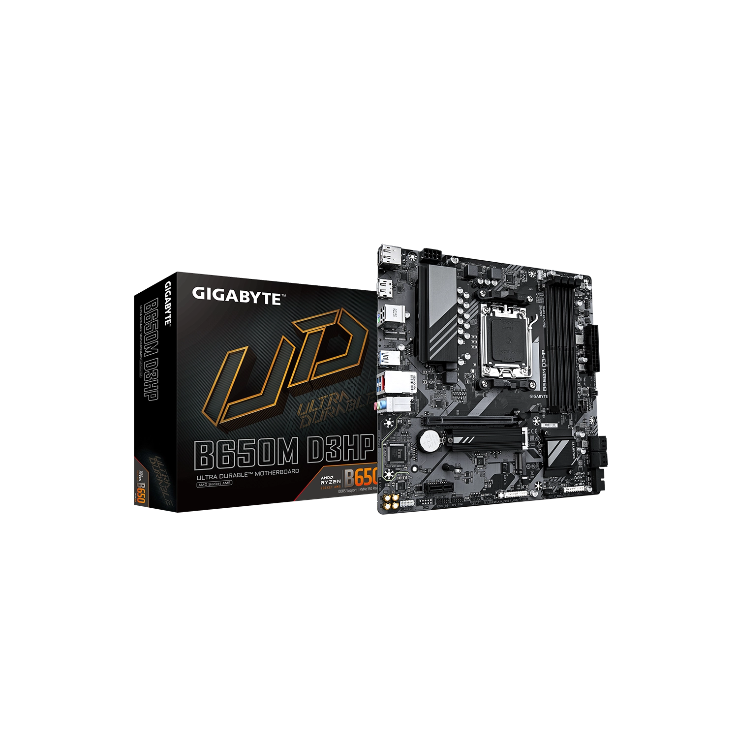 [B650M D3HP] Placa Madre Gigabyte B650M D3HP AM5 DDR5