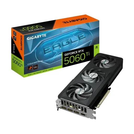 [GV-N506TEAGLEMAX OC-8GD] Placa de video Gigabyte RTX 5060 Ti Eagle Max OC 8GB