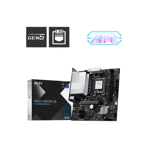 [PRO H810M-B] Placa Madre MSI Pro H810M-B s1851 DDR5