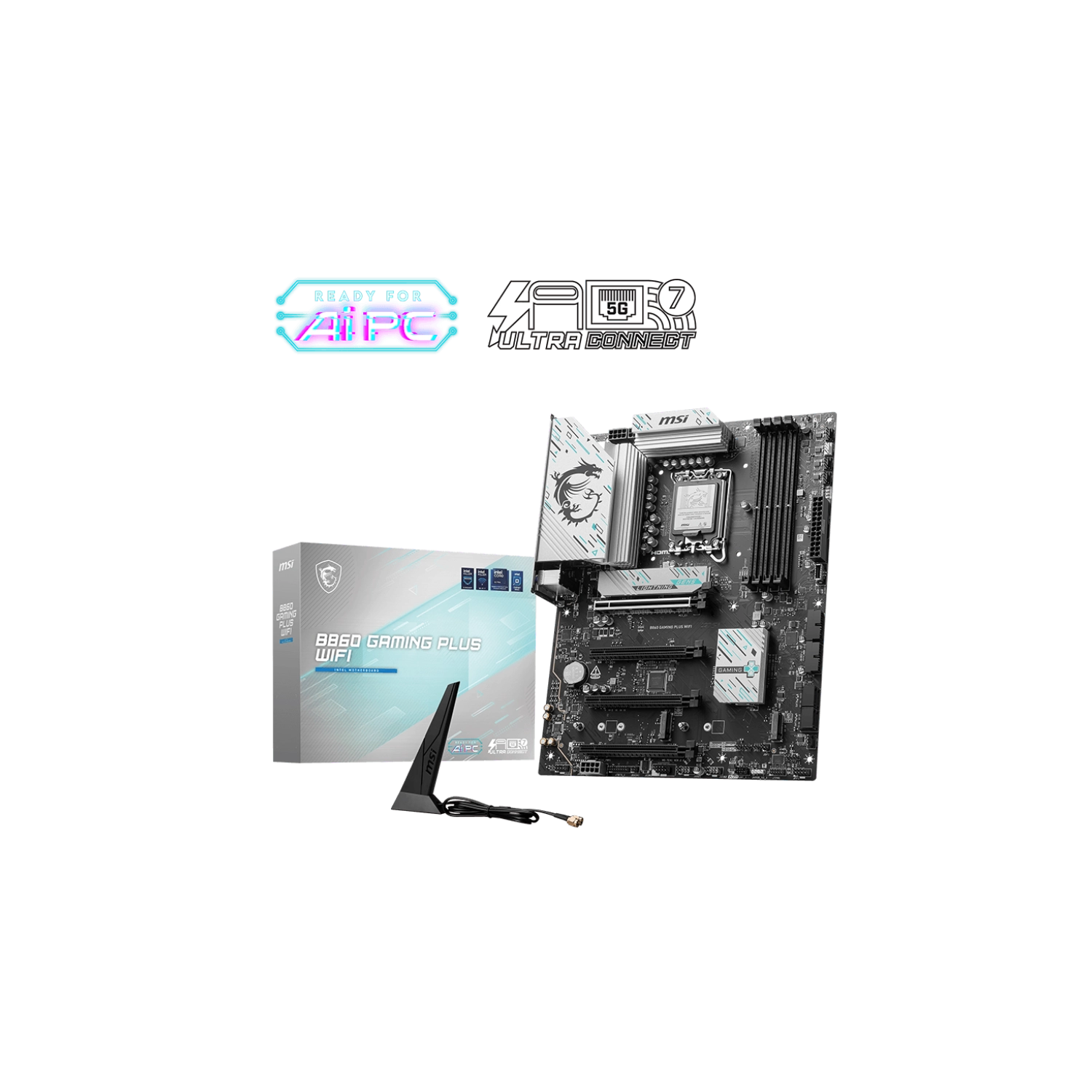 [B860 GAMING PLUS WIFI] Motherboard MSI B860 GAMING PLUS WIFI LGA 1851 DDR5