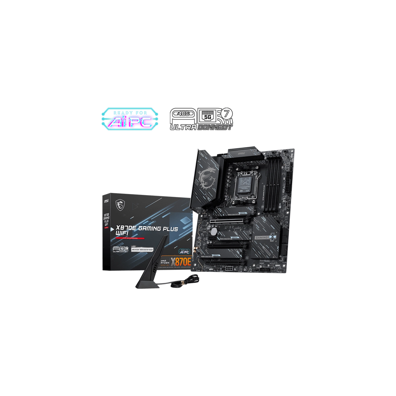 [X870E GAMING PLUS WIFI] Motherboard MSI X870E GAMING PLUS WIFI AM5 DD5